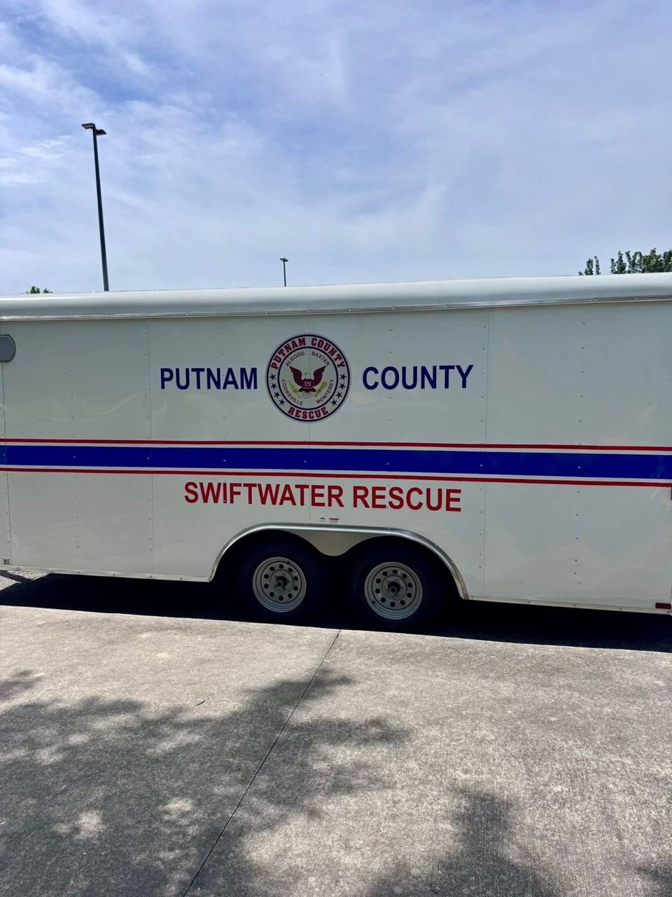 Putnam County Swiftwater Rescue trailer